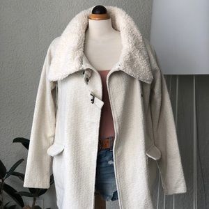 Cream Billabong Winter Coat